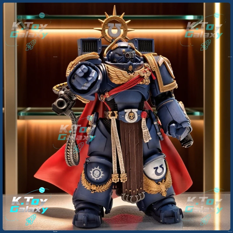 JOYTOY Warhammer 40K อัลตรามารีนส์ 1/18 ฟิกเกอร์แอ็คชั่น มาร์เนอส คาลการ์ วิคทริกซ์ ฮอนอร์ การ์ด ฟิกเกอร์ โมเดลเกม ข้อต่อขยับได้ ของเล่น