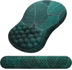 Wrist Mouse Pad Ergonomic Mice Pad Memory Foam Wrist Rest Support Pain Relief