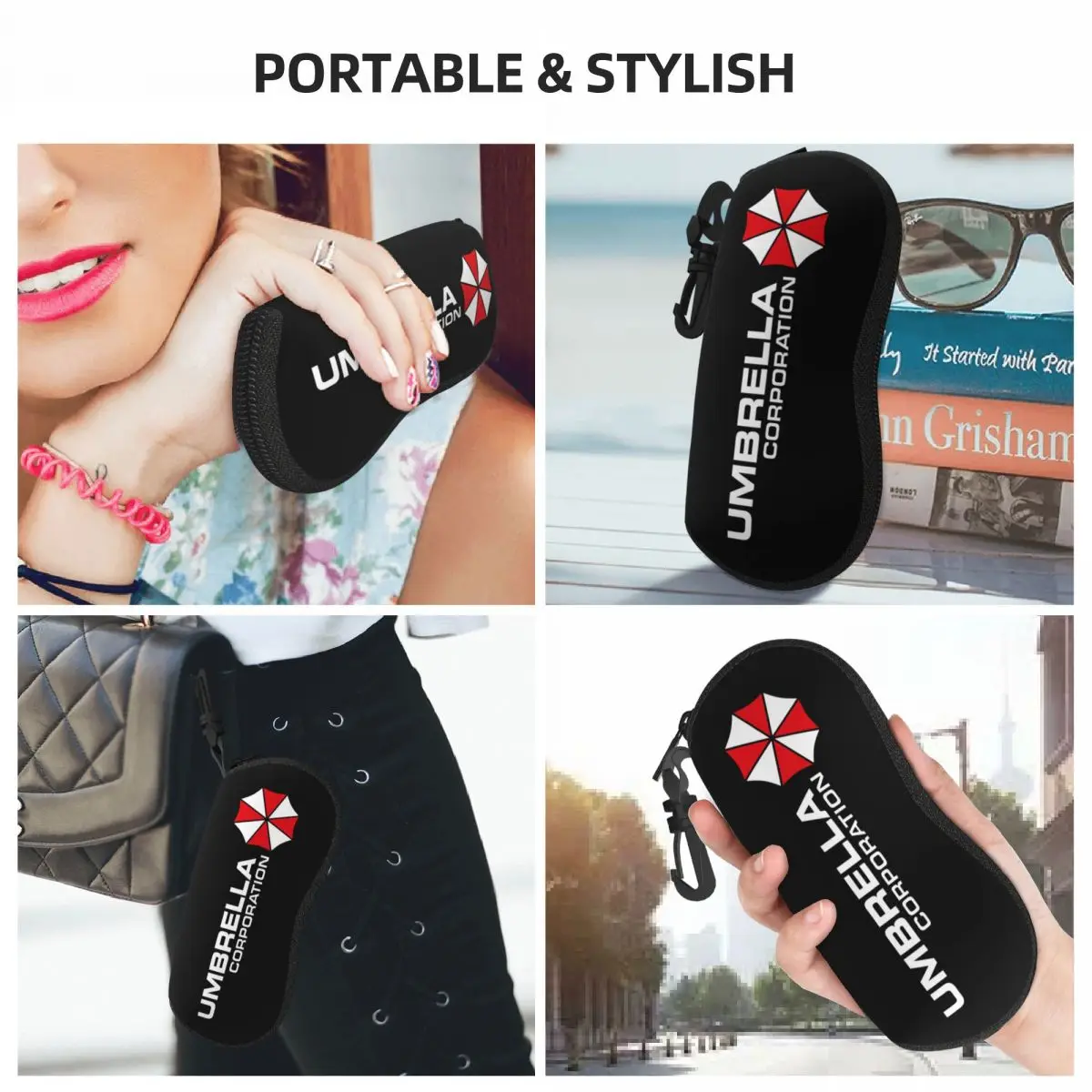 Custom Umbrellas Corporation Shell Eyeglasses Protector Cases Cool Sunglass Case Video Game Glasses Bag