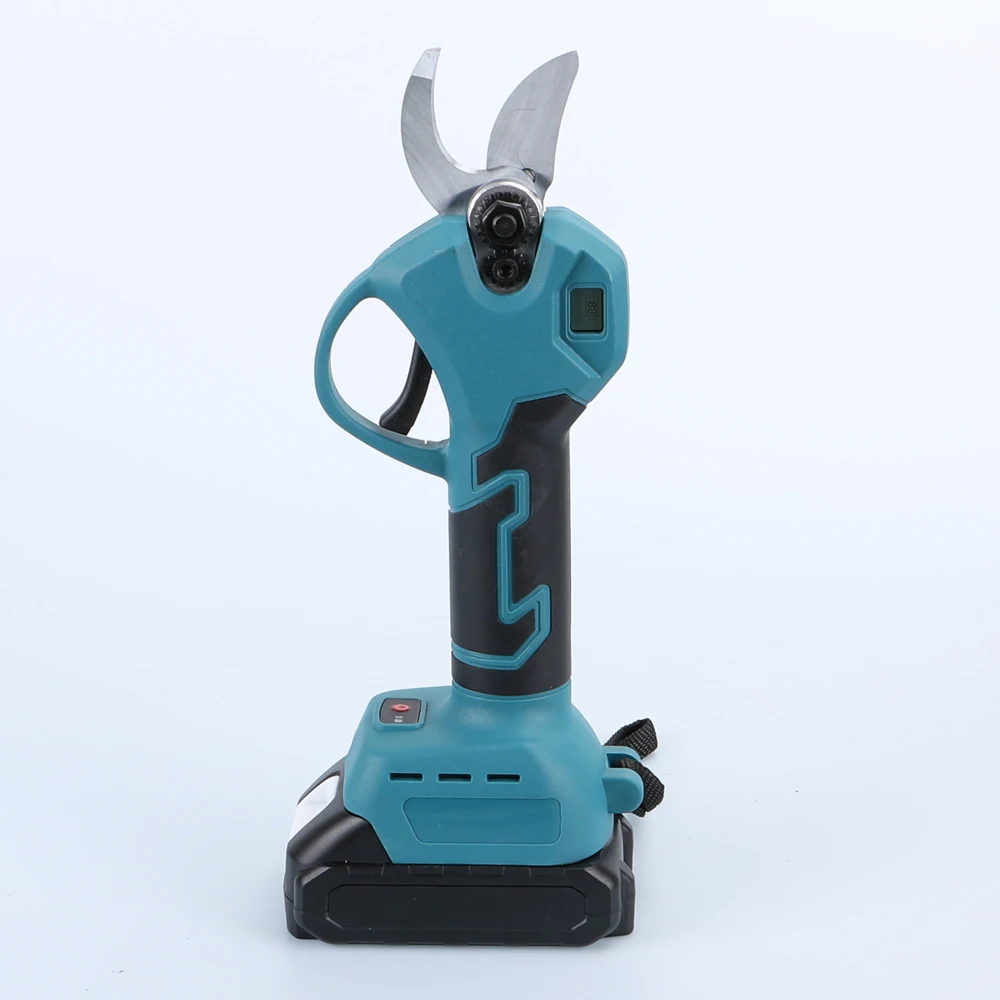 

Cordless Electric Shears Battery-Operated Garden Tree Pruner SK5 Stainless Steel Blade 30mm Cutting Capacity Soft Grip Plastic
