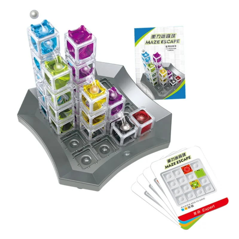 

Little Good Egg Desktop Logic Game 3D Stereoscopic Gravity Color Space Maze Escape Ball Interactive Intelligence Thinking Toy