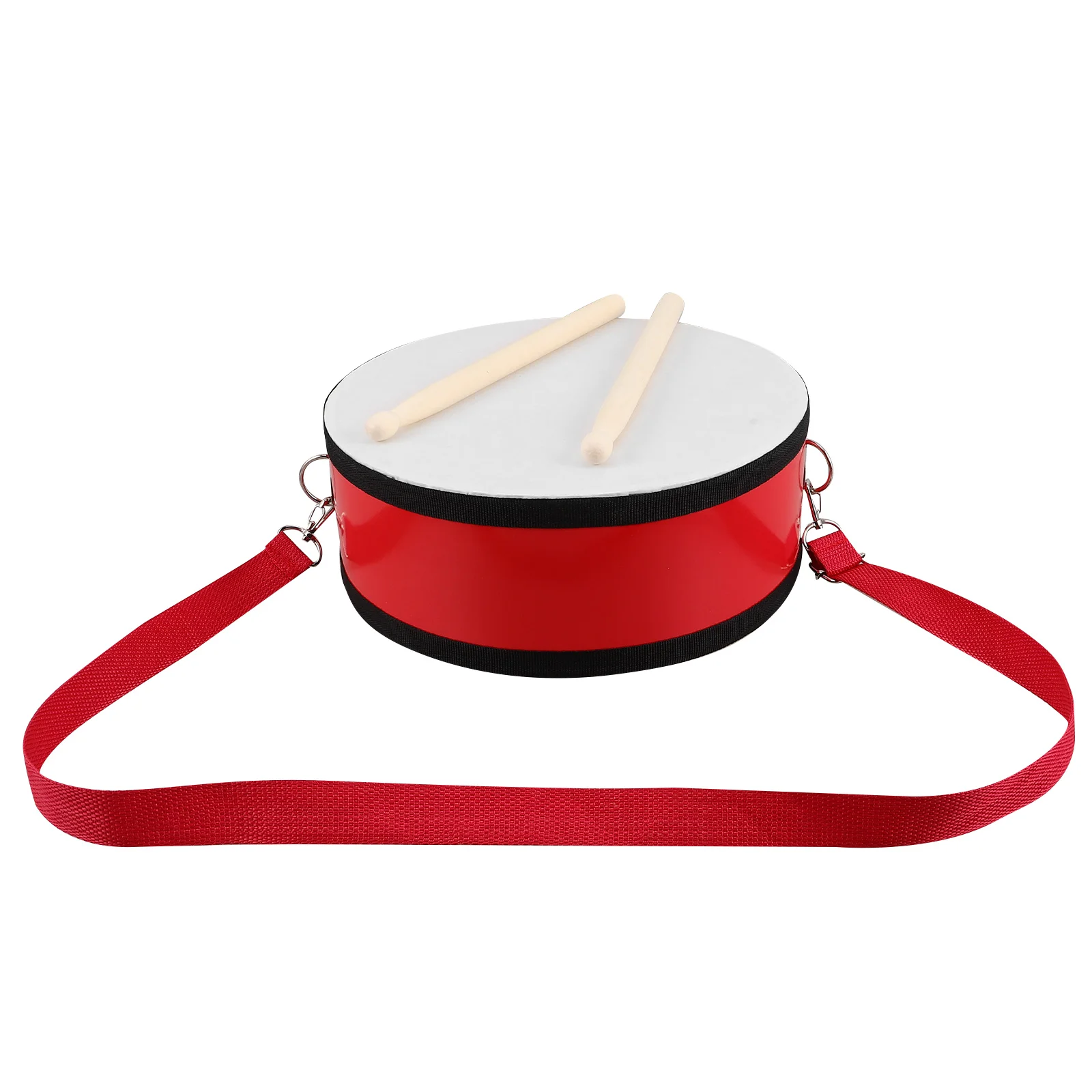 

1PC Children's Snare Western Handheld Drum Drum Hand Drums Inch Portable Kids Strap Western Toddler Drumsticks
