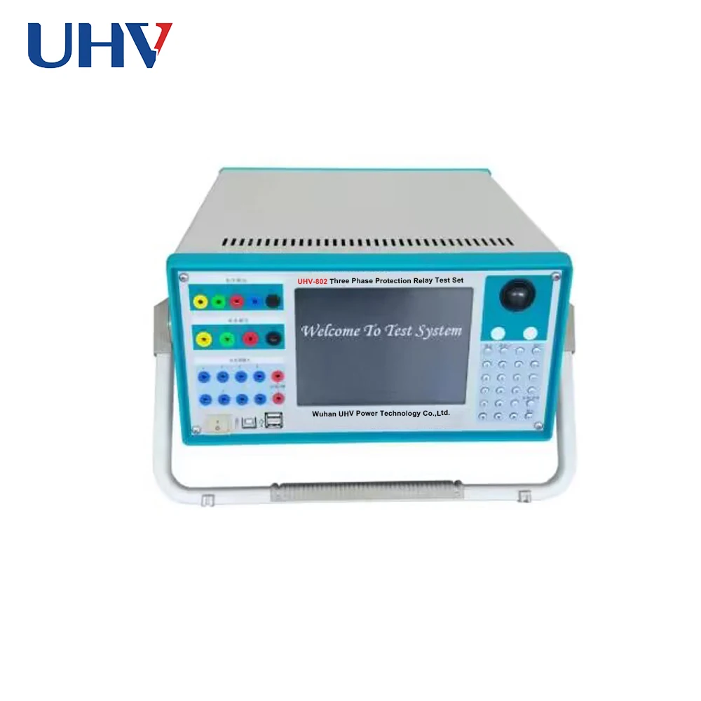 B UHV-802 Microcomputer Three Phase Relay Protection Tester