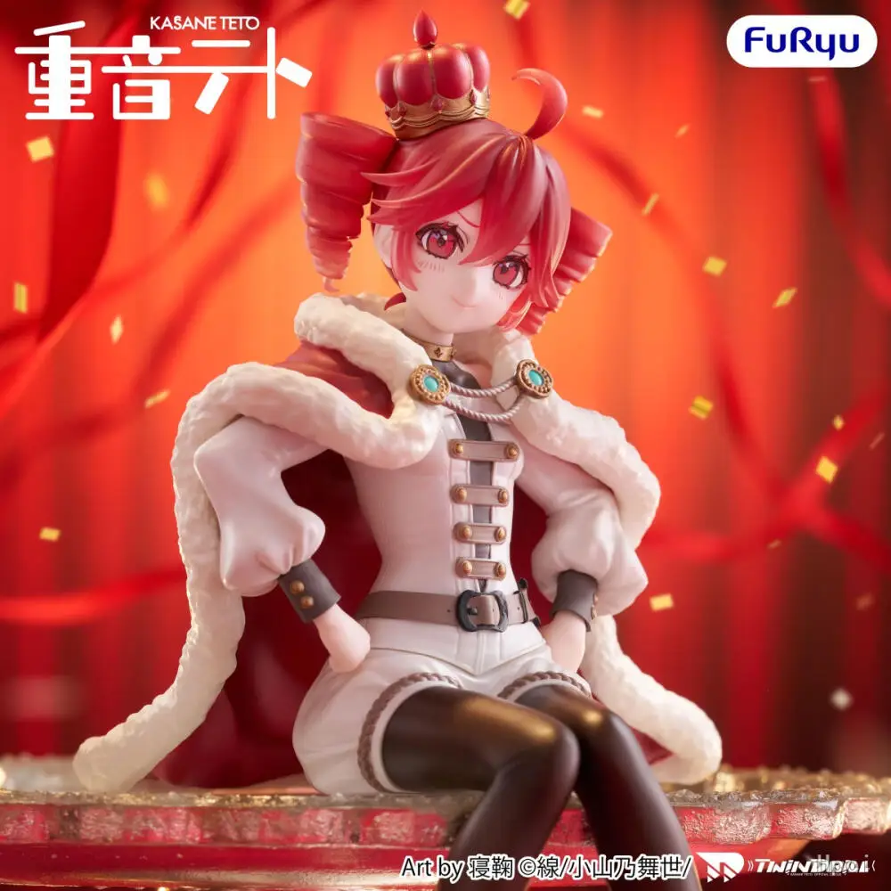 Hot Sale In Stock Furyu Noodle Stopper Figure King Outfit Ver Kasane Teto Figure Anime Model