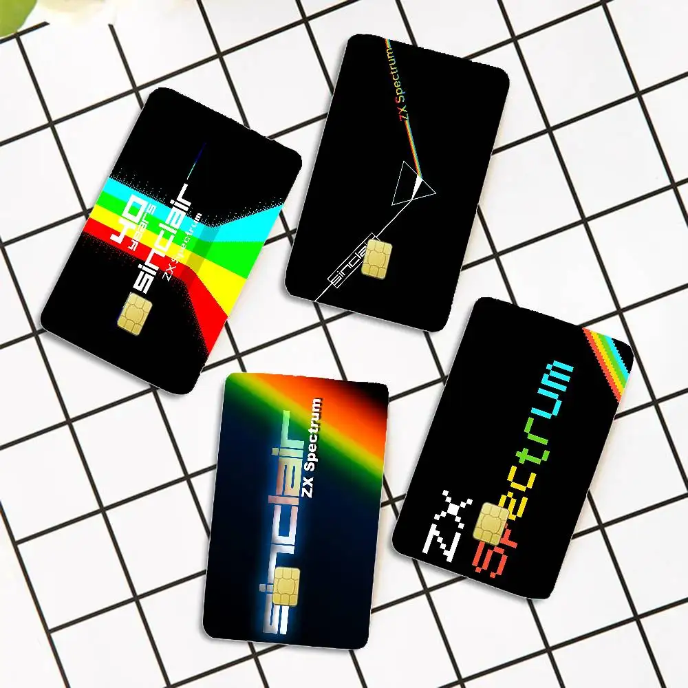 Retro S-Sinclair Zx S-Spectrum 100% gran oferta Amine tarjeta bancaria de débito de crédito tarjeta de autobús película pegatina de piel