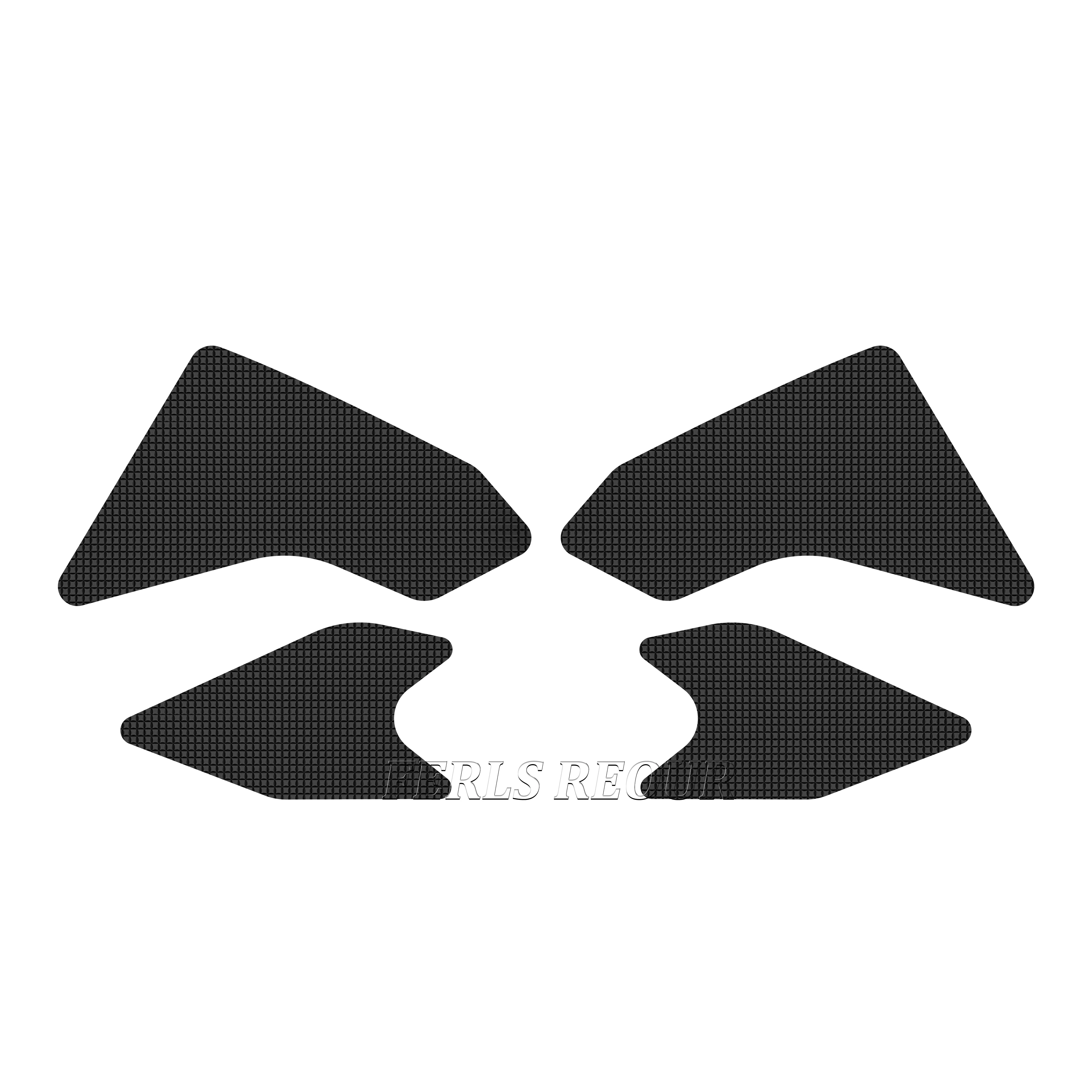 

Tank Pad Grip & Anti-Scratch Stickers for BMW F900R / F 900 R 2020-2025 | Motorcycle Fuel Tank Knee Pad Protection 3D Matt Black