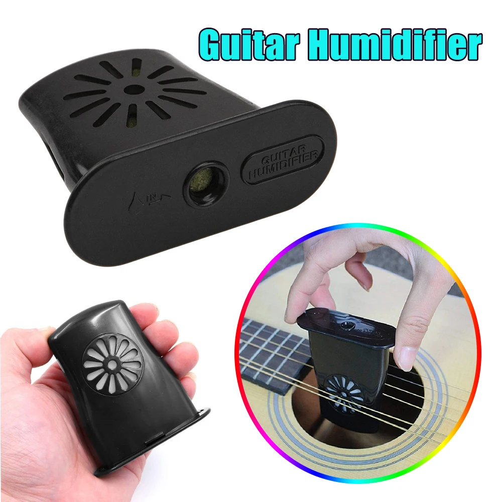 Guitar Humidifier Soundhole Humidifier for Acoustic Guitar Ukulele Universal Crack Prevention Noiseless Instrument Care Tool