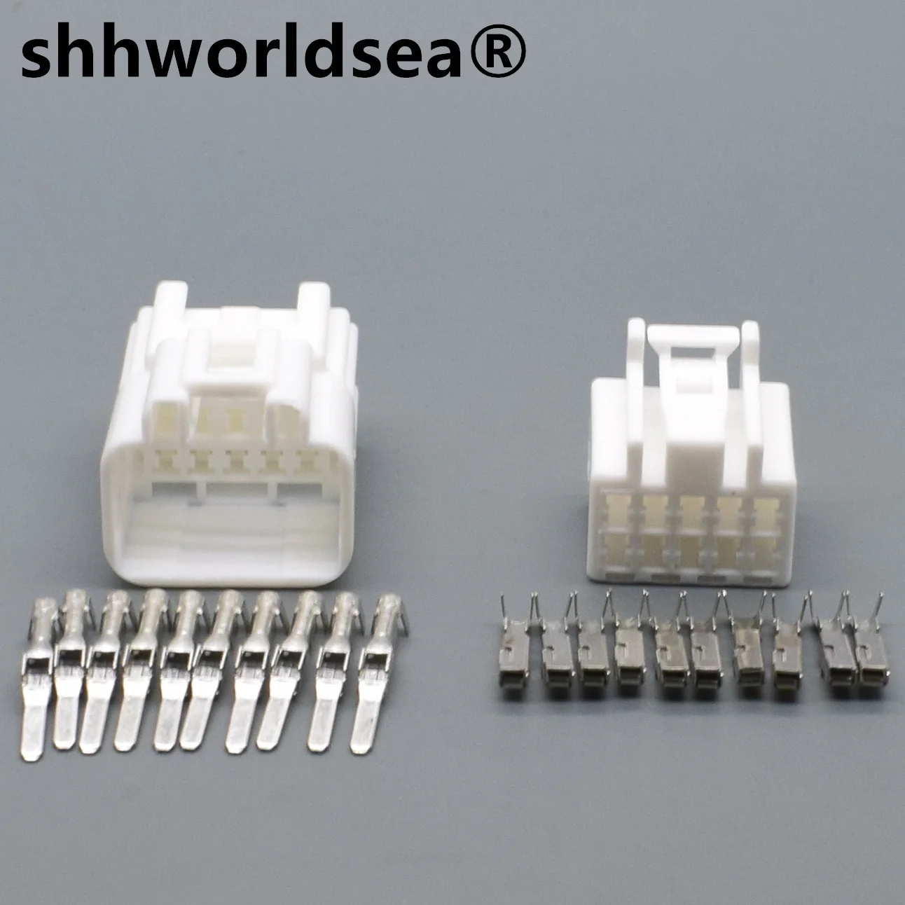 shhworldsea 10 Pin 2.2mm  Automobile Electrical Female Connectors For VW BMW Audi Toyota NISSAN DJ7103Y-2.2-11/21