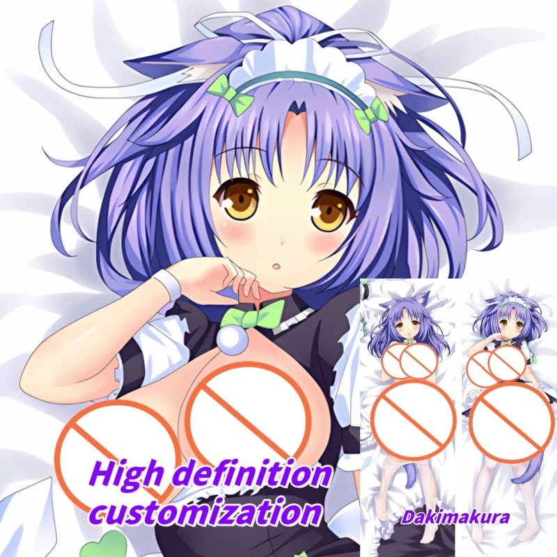 

Dakimakura Anime NEKOPARA Double-sided Print Of Life-size Body Pillowcase Gifts Can be Customized
