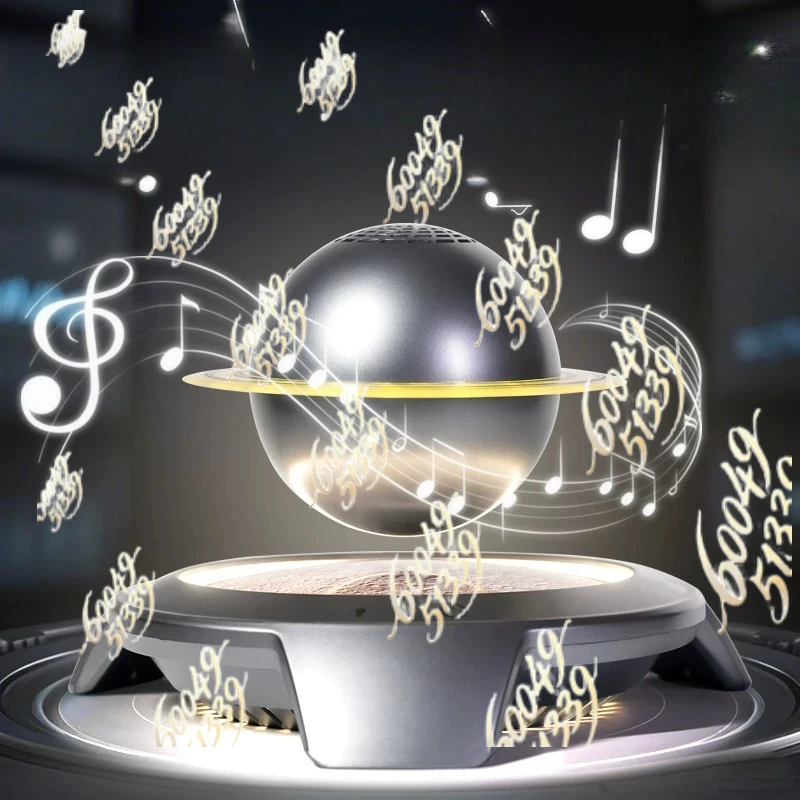 New Levitating Bluetooth Speaker, High-Fidelity Sound, Tech Gift for Men