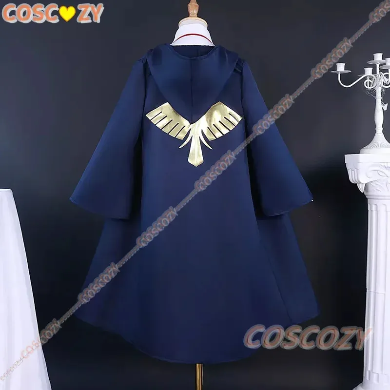 qq34 أنيمي Mashle والعضلات تأثيري حلي الهريس لانس الليمون نقطة فين إيستون أكاديمية سحرية موحدة الأزرق رداء شعر مستعار قميص Ti #1