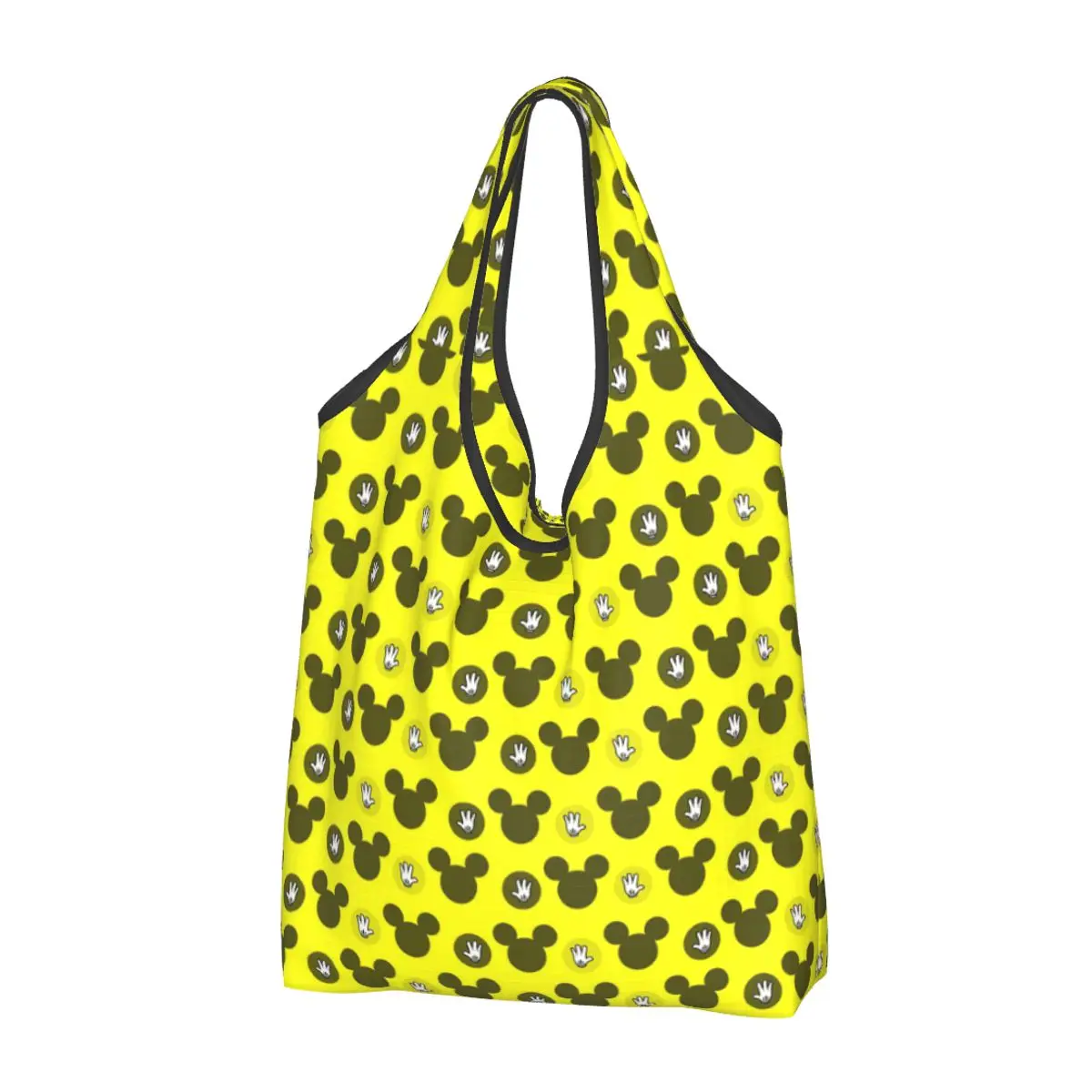

Mickey Mouse (12) Reusable Shopping Grocery Bags Foldable 50LB Weight Capacity Eco Bag Eco-Friendly Eco-friendly