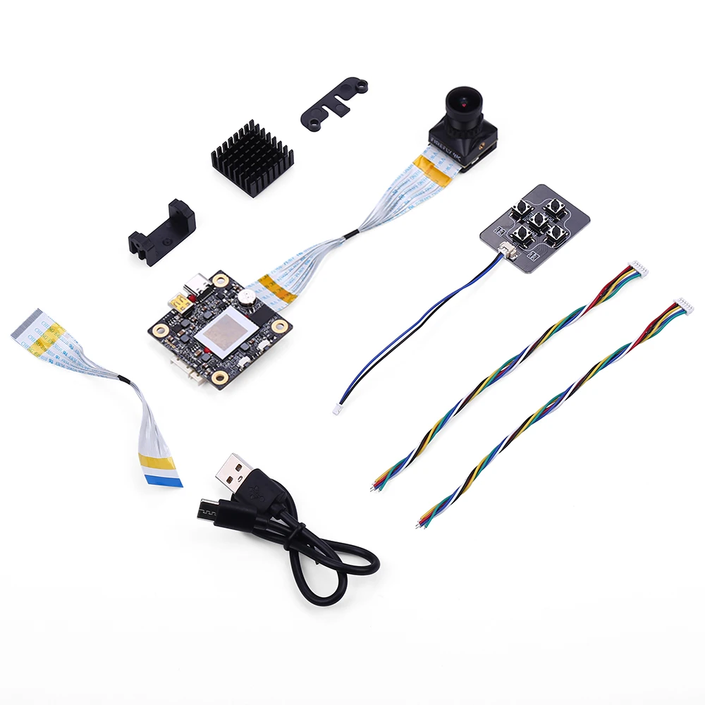 Hawkeye 4K FPV Camera Split V5 HDMI Output USB Video AV Camera EIS/Gyroflow Smooth 6-24V Input for RC FPV Racing Drone