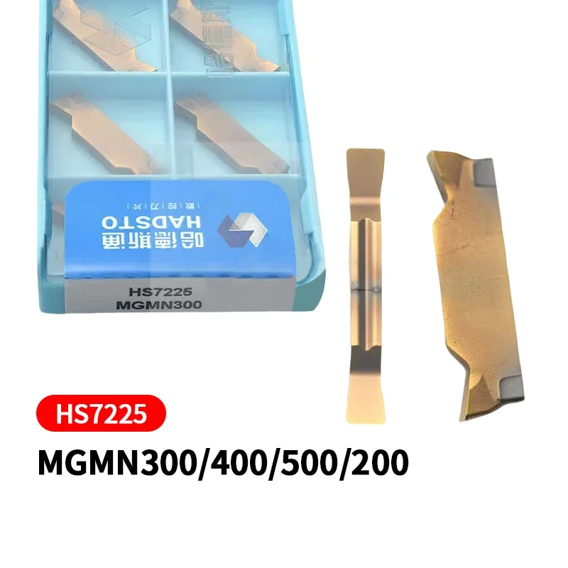 

10 шт. Оригинальные твердосплавные пластины HADSTO MGMN200 MGMN300 MGMN400 MGMN500 HS7225 для ЧПУ, для обработки нержавеющей стали