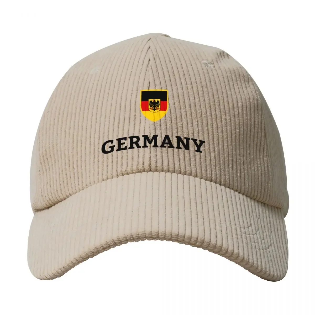 Germany German Football Soccer Flag Corduroy Baseball Cap New Hat hiking hat custom Hat Thermal Visor For Women Men's