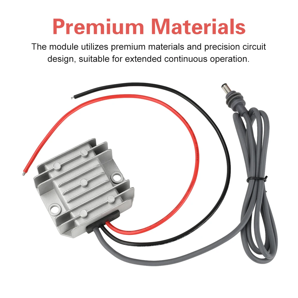 DC 9-28V para DC 30V Step Up Converter IP68 à prova d'água DC para DC Boost Module 3.5A Fonte de alimentação de alta eficiência