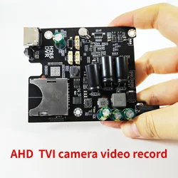 2CH Mini AHD DVR PCB Board HD 1080 p 2ch voertuig bus Mobiele DVR Board Digitale Video Recorder ondersteuning SD kaart met afstandsbediening