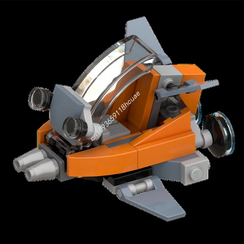 

58 шт. MOC Cyber Scout, строительные блоки, рождественская модель, сборка, интерактивное обучение для родителей и детей, подарок для детей и семьи