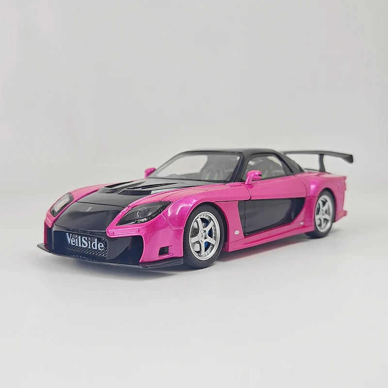1: 24 Simulation Mazda RX-7 FD3S Alloy Car Model Decoration Collection Car Door Can Open Supercar Gift
