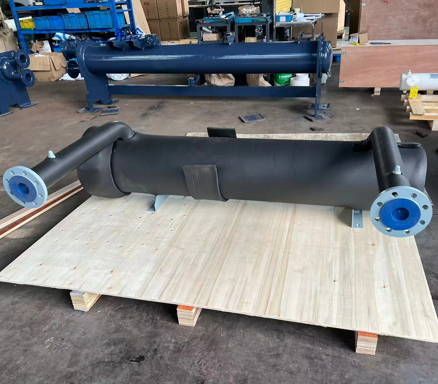 Shell and Tube Evaporator Water Chiller Evaporator Heat Exchanger