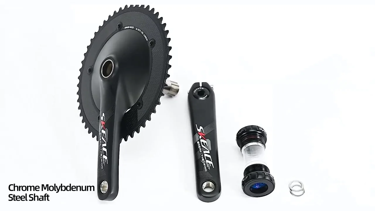 SKEACE Break The Wind Hollowtech Crankset, Fixie Crank, Fixed Gear
