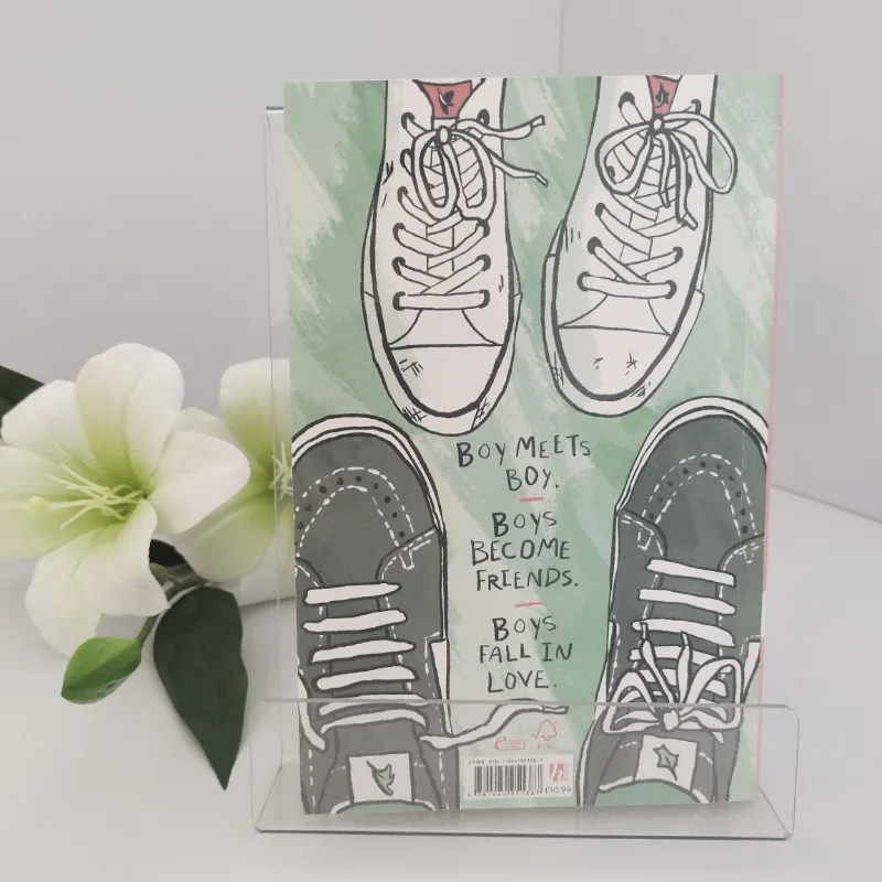 Heartstopper Volume One Alice Oseman English Graphic Novel YA LGBTQ+ Romance Comic Book