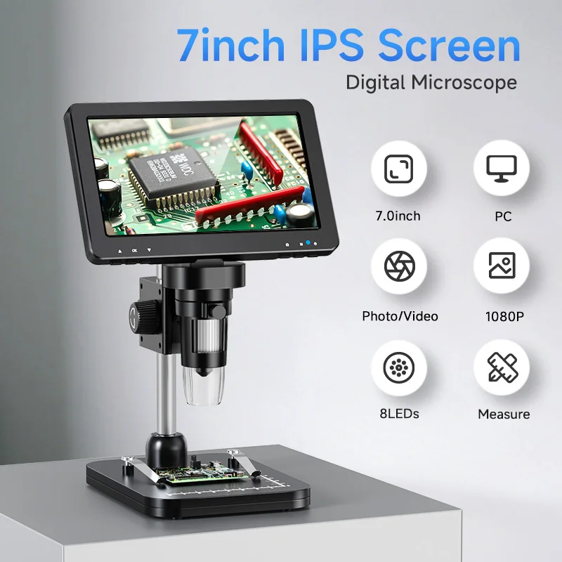 7" Lcd Digital Micr…
