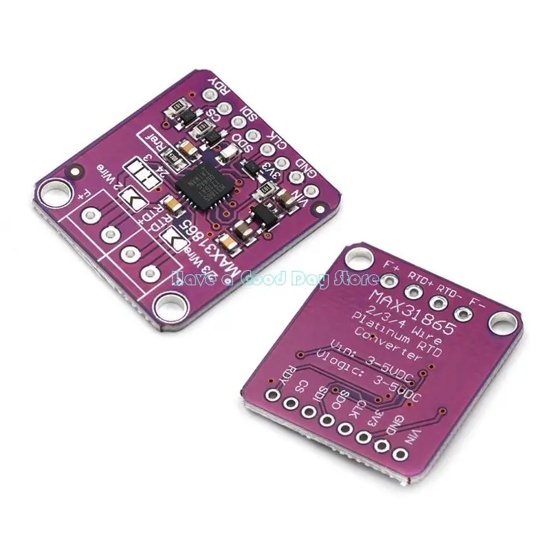 462d 31865 placa del módulo electrónica, MAX31865 Módulo temperatura RTD Módulo conversión digital