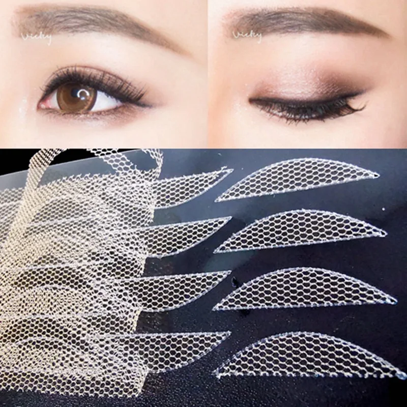 Invisible Eyelid Sticker Lace Eye Lift Strips Lash Tape Double Eyelid Tapes Adhesive Stickers Eye Tapes Tools Makeup Accessories