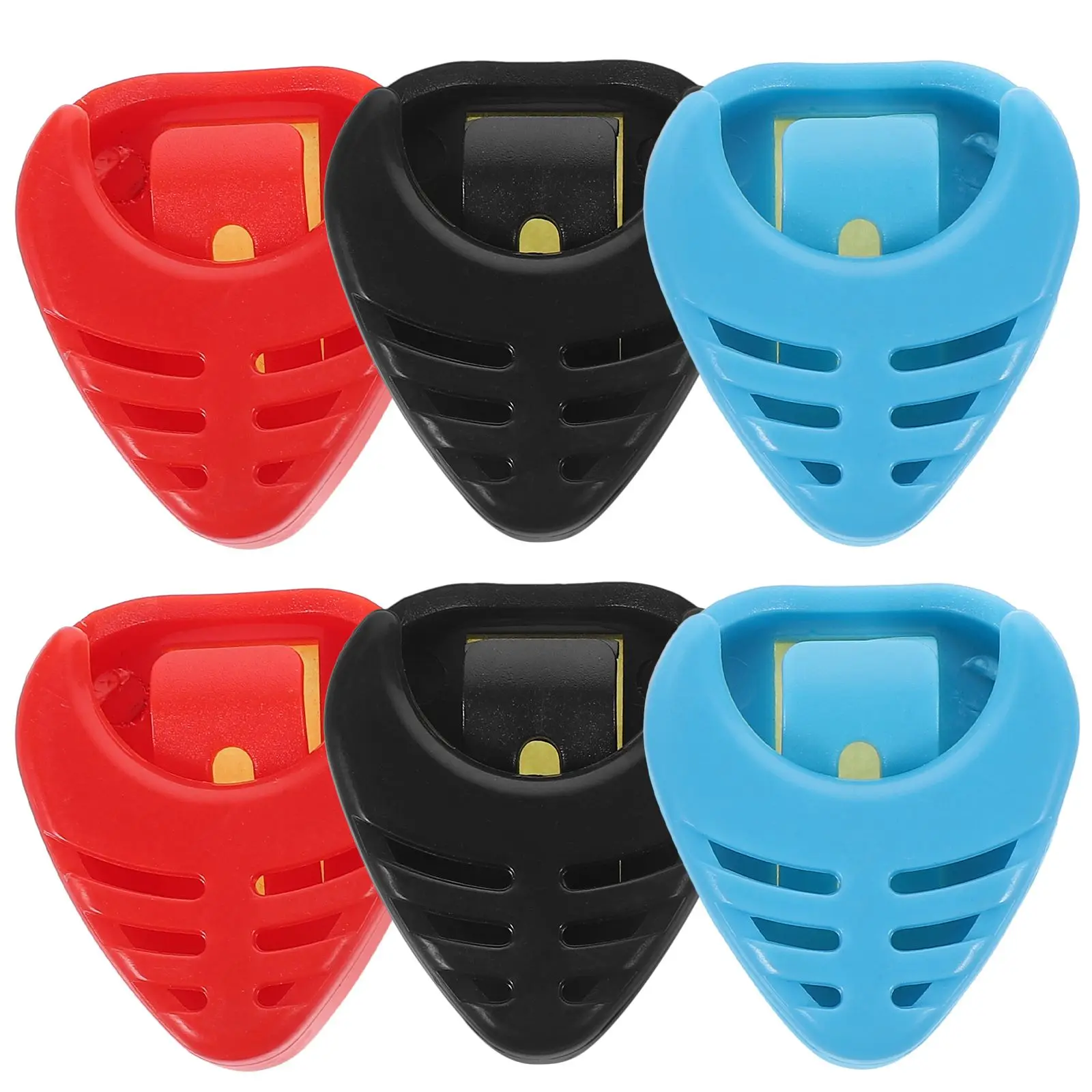 

6 Pcs Durable Mini Size Light Weight Storage Musical Instrument Accessories Guitar Components