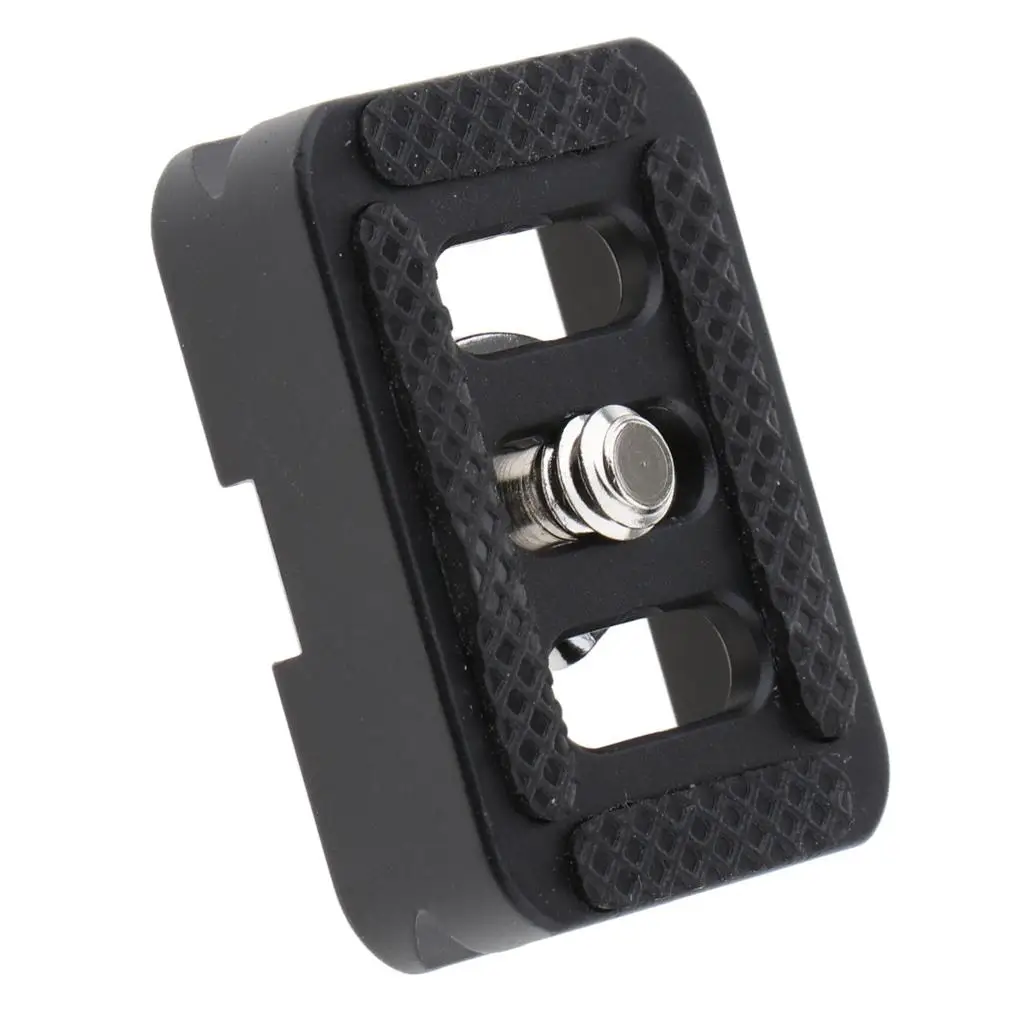 Camera Adapter (with 1/4 Inch Screw head) for TYC10 & Stand, Compact Plate Lightweight Durable (Black)