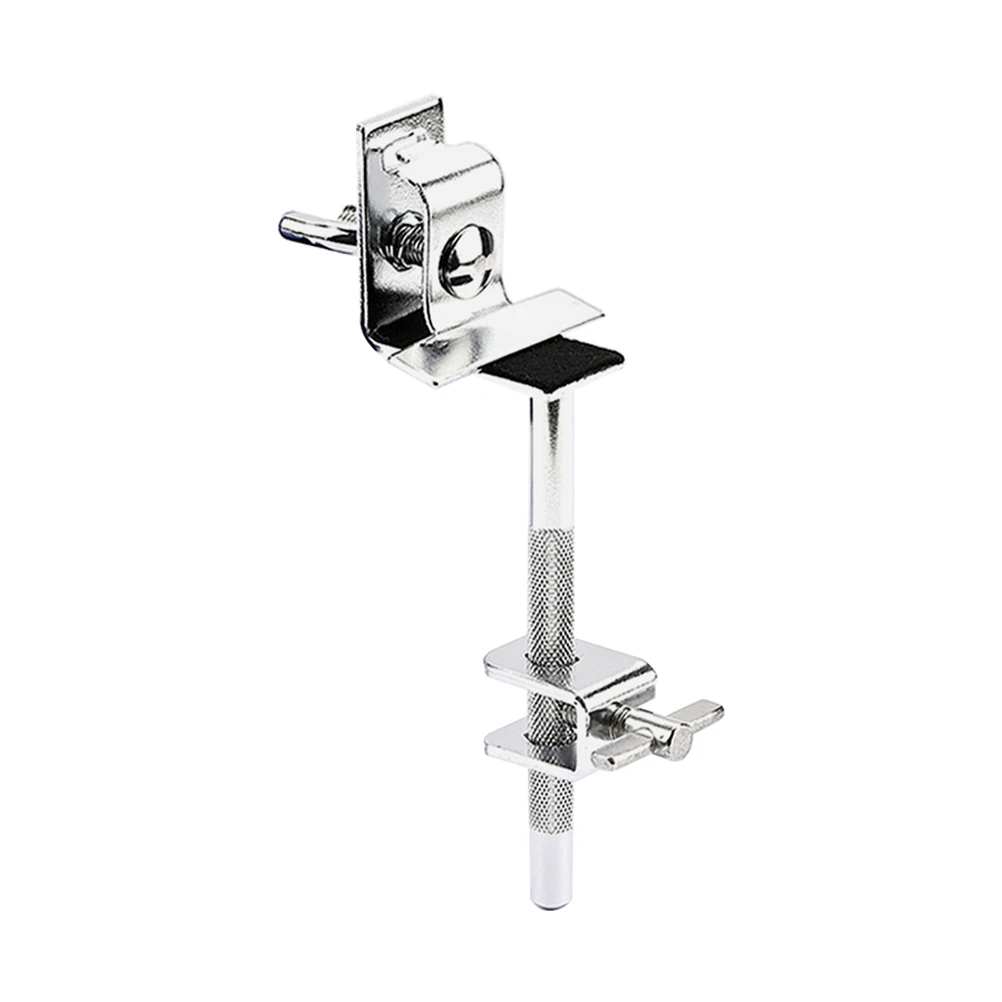 

Premium Cowbell For Drum Set Durable Metal Clip Extension Holder Simple Cowbell Fixing Clamp Structure Drum Kit Accessory