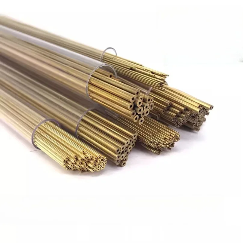 Perforator Electrode Brass Tube EDM Machine Puncher Discharge Perforator Accessories 0.2-3.0mm 400mm