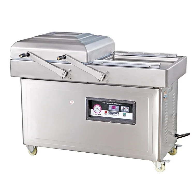 Dz-700/2Sb food flat double chamber vacuum sealing machine sells well