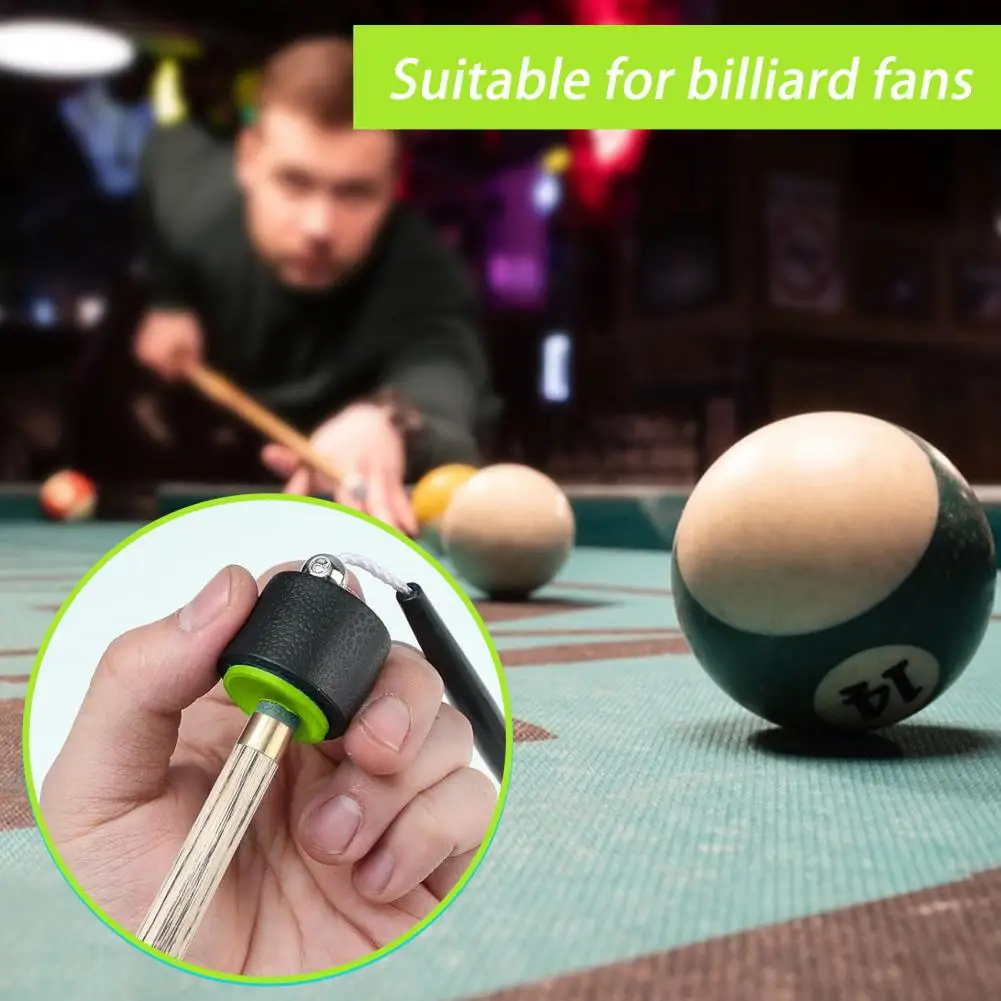 

Portable Pool Chalk Holder Portable Round Pool Cue Chalk Holder with Stainless Steel Clip for Billiard Enthusiasts Magnetic