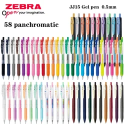 Japan ZEBRA SARASA Gel Pen JJ15 Color Press Rollerball Pen 0.5mm Notes/Handbooks/Graffiti Kawaii School Supplies Stationery