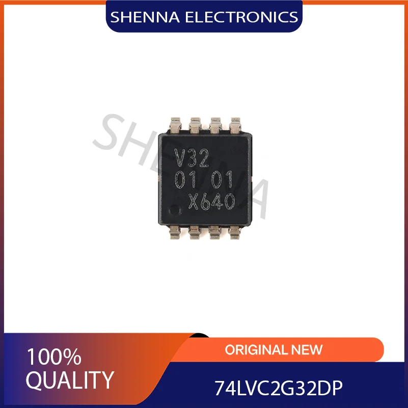 20PCS/Lot integrated ic 74LVC2G32DP Packaging V32 TSSOP-8 Dual 2-input or Gate