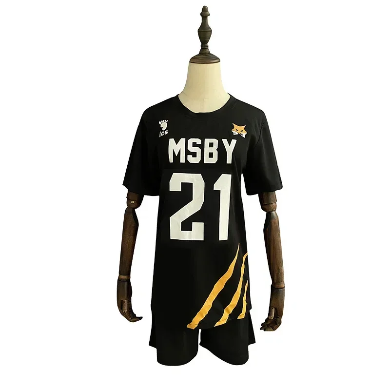 Anime Haikyuu Karasuno Sportswear Cosplay Costumes Nekoma High School Volleyball Club Shoyo Hinata Team Uniform Shirt Jerseys