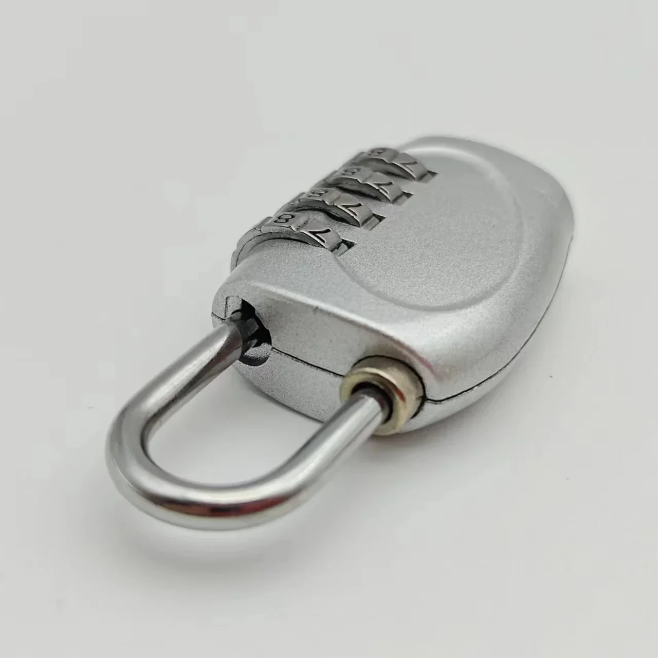 4 Digit Password Lock Zinc Alloy Password Padlock for Door Gym Drawer Trunk Cabinet Gift Code Resettable 1PCS