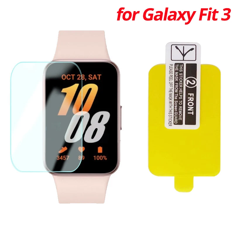 1000 Pieces/Pack TPU Film for Samsung Galaxy Fit 3 Bracelet Screen Protector Hydrogel Film for Galaxy Fit3 Protective Films