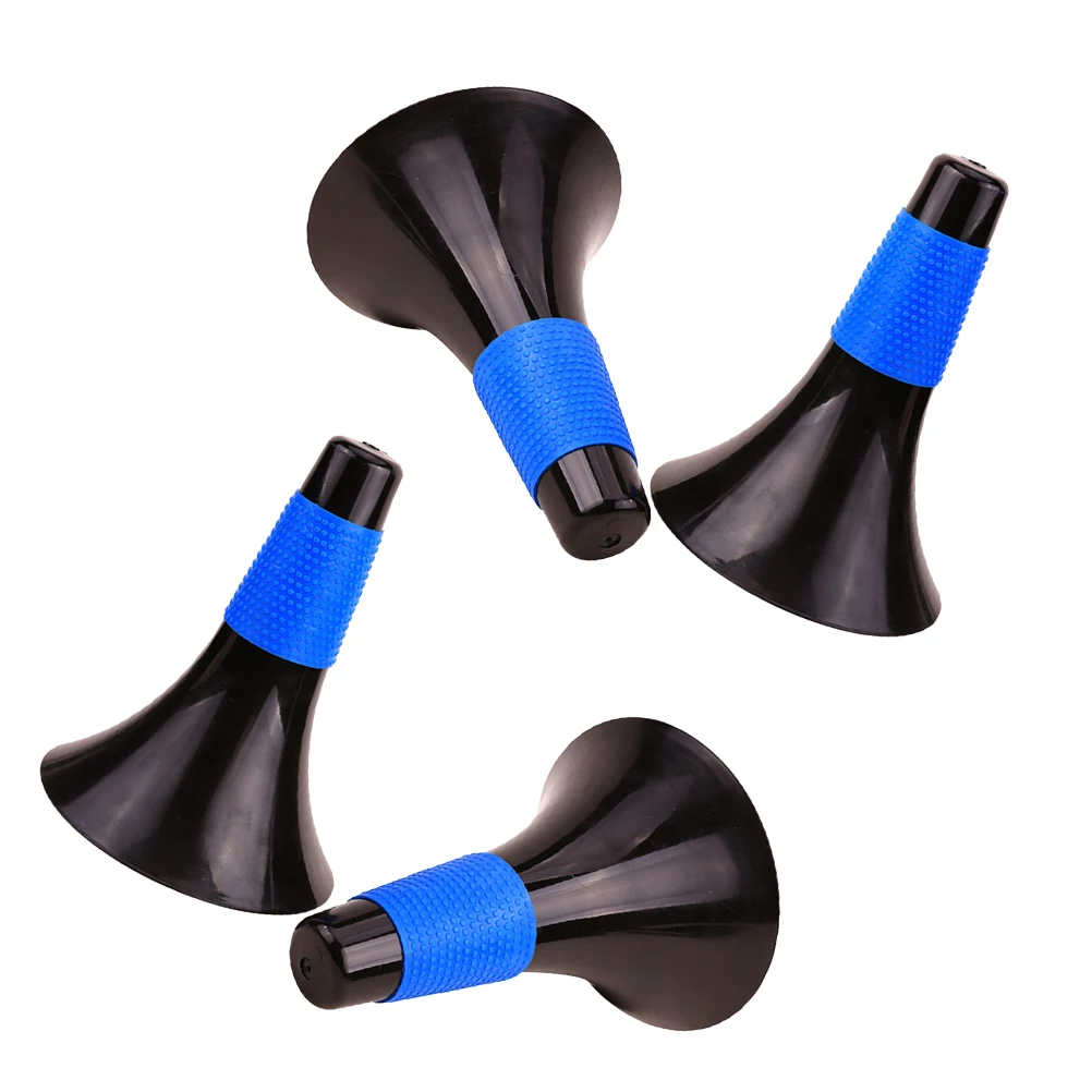 

4 pcs Marker Cones Durable Windproof Football Obstacle Horn Cone Outdoor Cones Sign Barrel Skating Flat Base Bright Colored