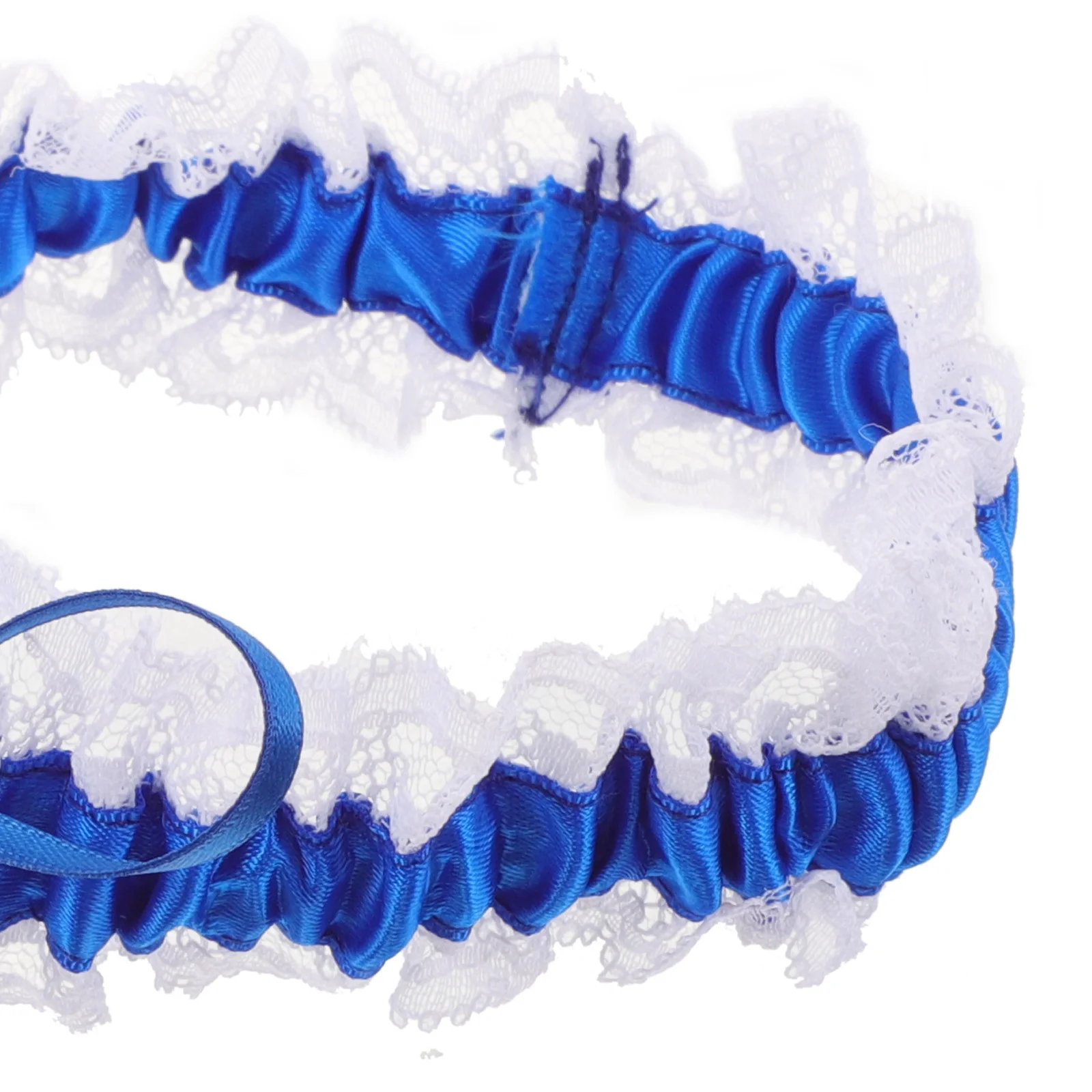 1 paio di giarrettiere da sposa in pizzo, fascia per coscia, design floreale, morbida fascia per gambe in pizzo elasticizzato, accessorio per ballo di fine anno