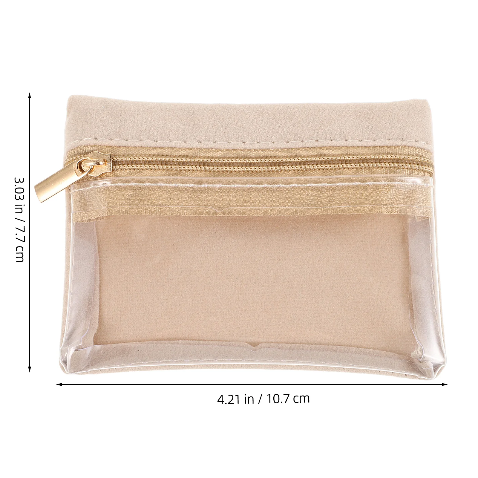 

5Pcs Mini Jewelry Storage Bags Transparent Travel Organizer Zipper Pouch for Rings Earrings Bracelets Portable Jewelry Pouch