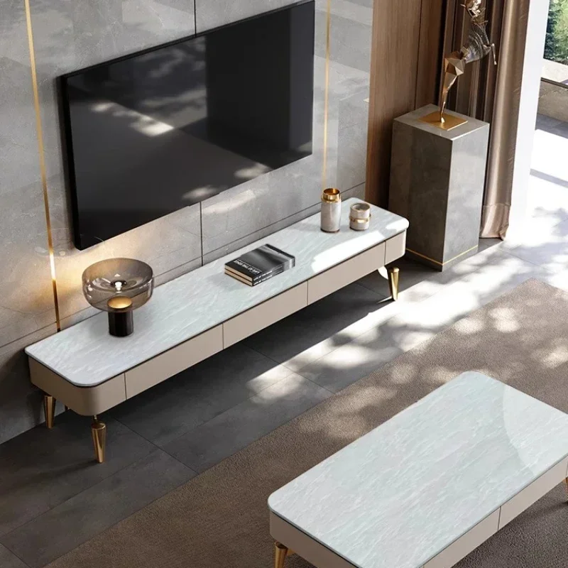 

Italian light luxury home coffee table high-end living room modern and simple