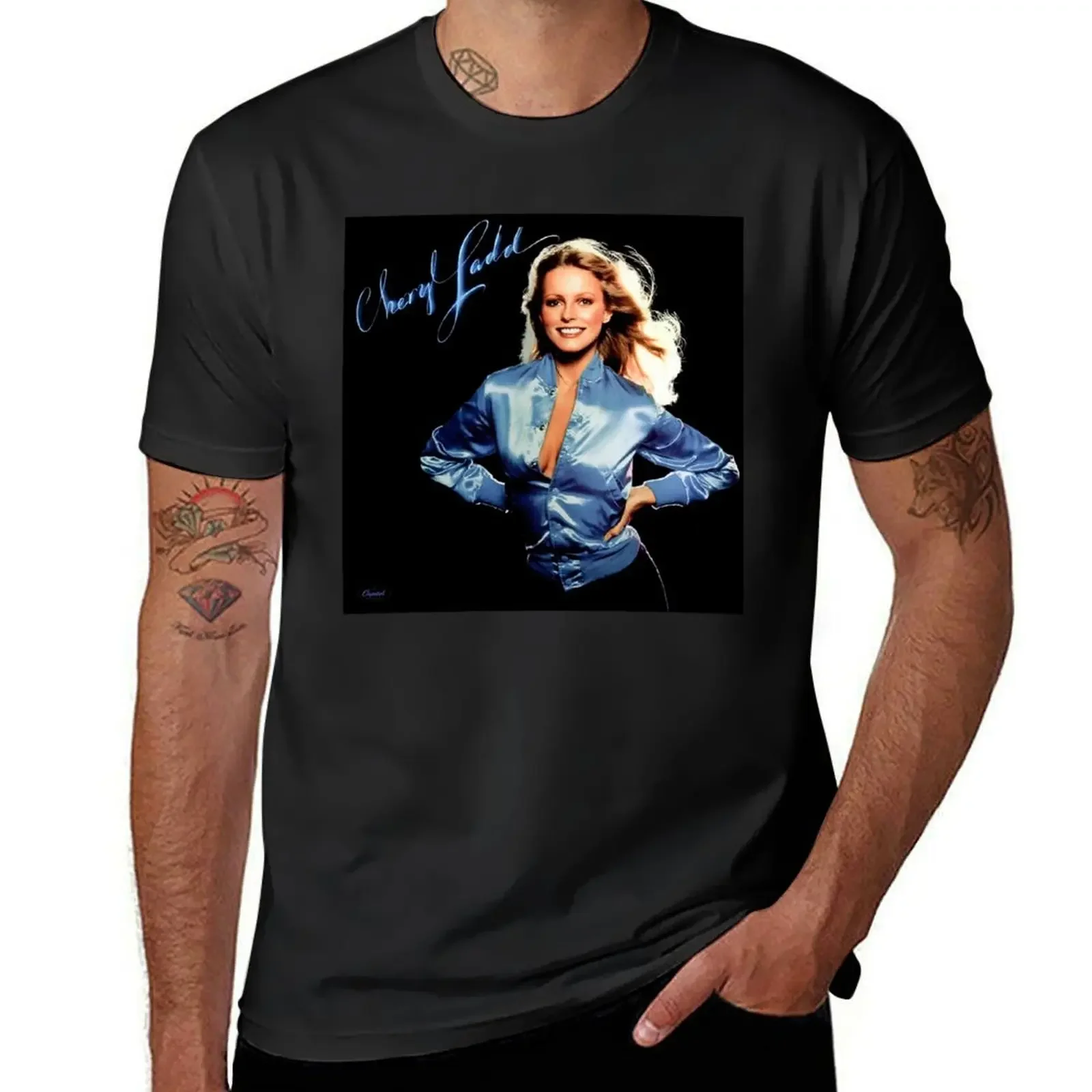 Vintage: Cheryl Ladd Eponymous Album T-Shirt sports fans new edition man clothes t shirts for men pack