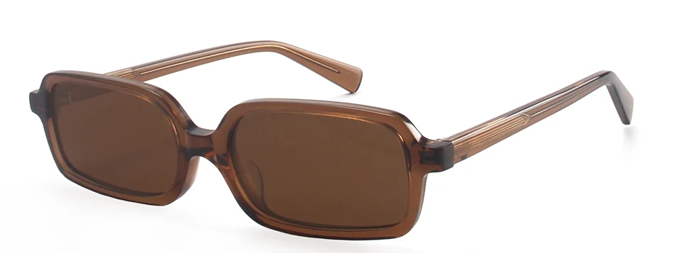 Y2K Acetat Rahmen Kleine Rechteck Sonnenbrille Frauen Polarisierte Sonnenbrille Für Männer Outdoor Gradienten Linsen Koreanischen Stil UV400 – Detail 21