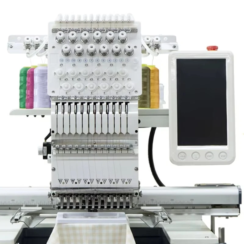 Manufacturer Wholesale Embroidery Machine Industrial Commercial Production Output High Speed Computerized Device China Supplier