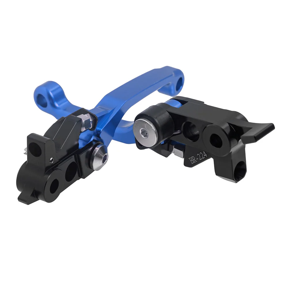 

Motorcycle Brake Clutch Levers 3 Finger Motocross Pivot Handles for Kawasaki KLX250 1993-1997 for Suzuki RMX250S 1993-1995