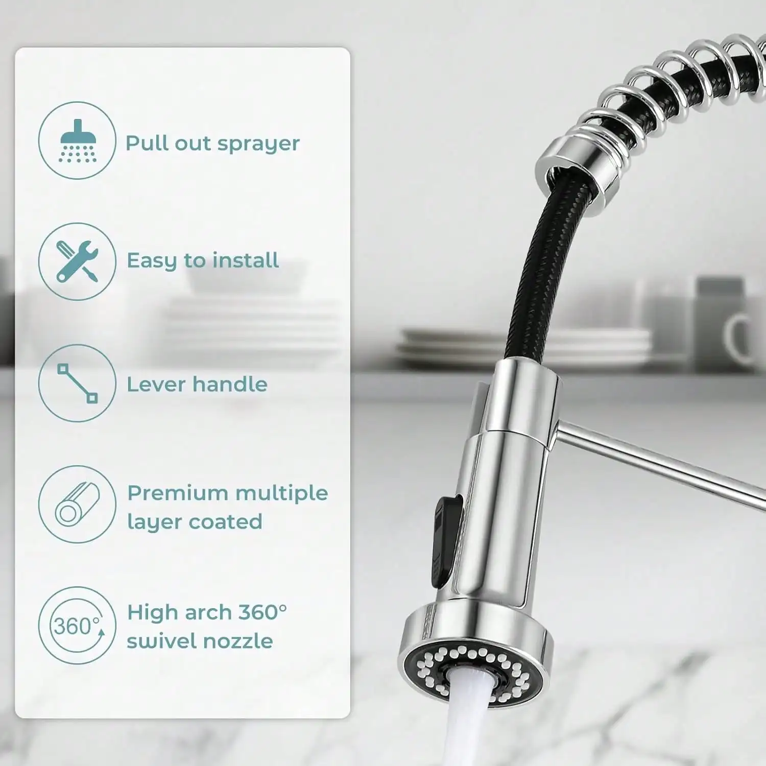 Thumbnail 3 - #20 Best Pull-Down Kitchen Faucets to Buy In 2026
