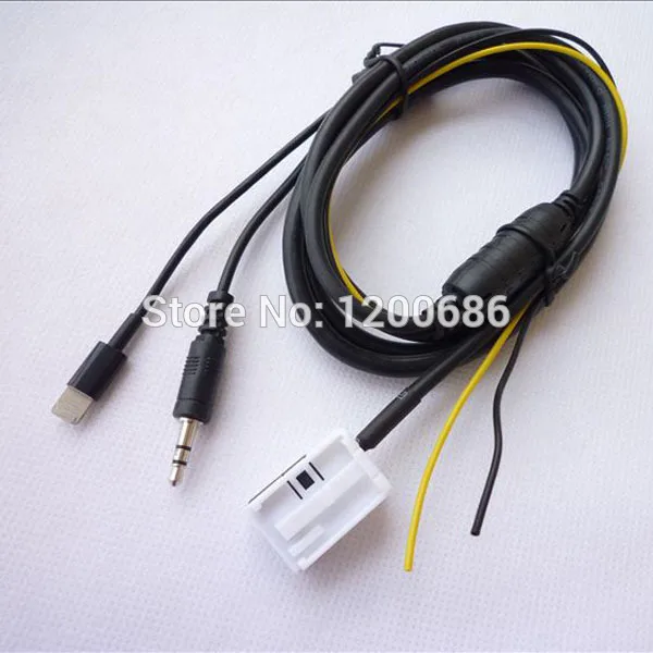 

3.5MM AUX Cable Audio Adapter For Benz Mercedes Comand APS NTG Audio 20 30 50